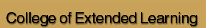 Central Michigan University's College of Extended Learning