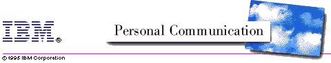 IBM Personal Communication